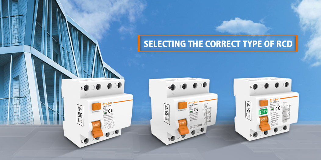 Selecting the correct Type of RCD